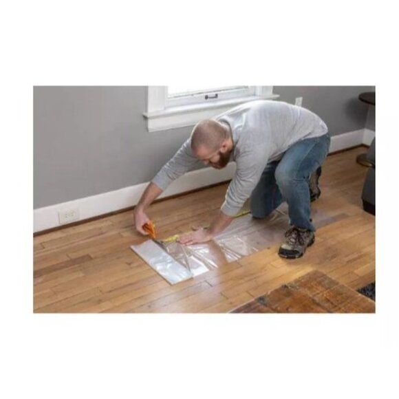 Duck 84" x 120" Max Strength Indoor Window Film Insulation Kit 2 Pack - Picture 10 of 12